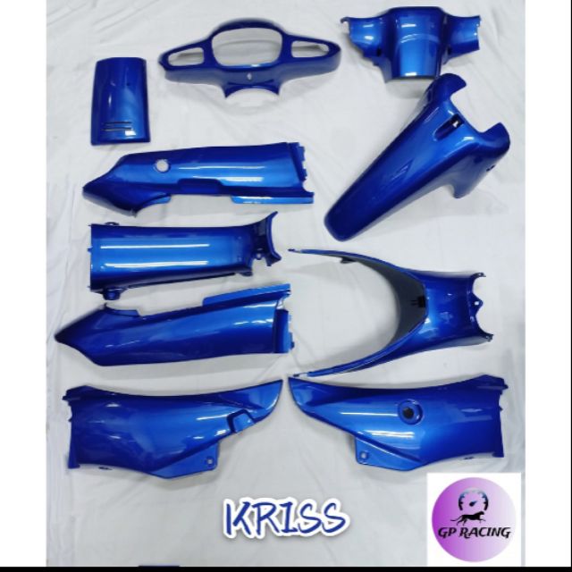 KRISS110/ KRISS 1 BODY COVER SET BLACK copy ori Shopee Malaysia