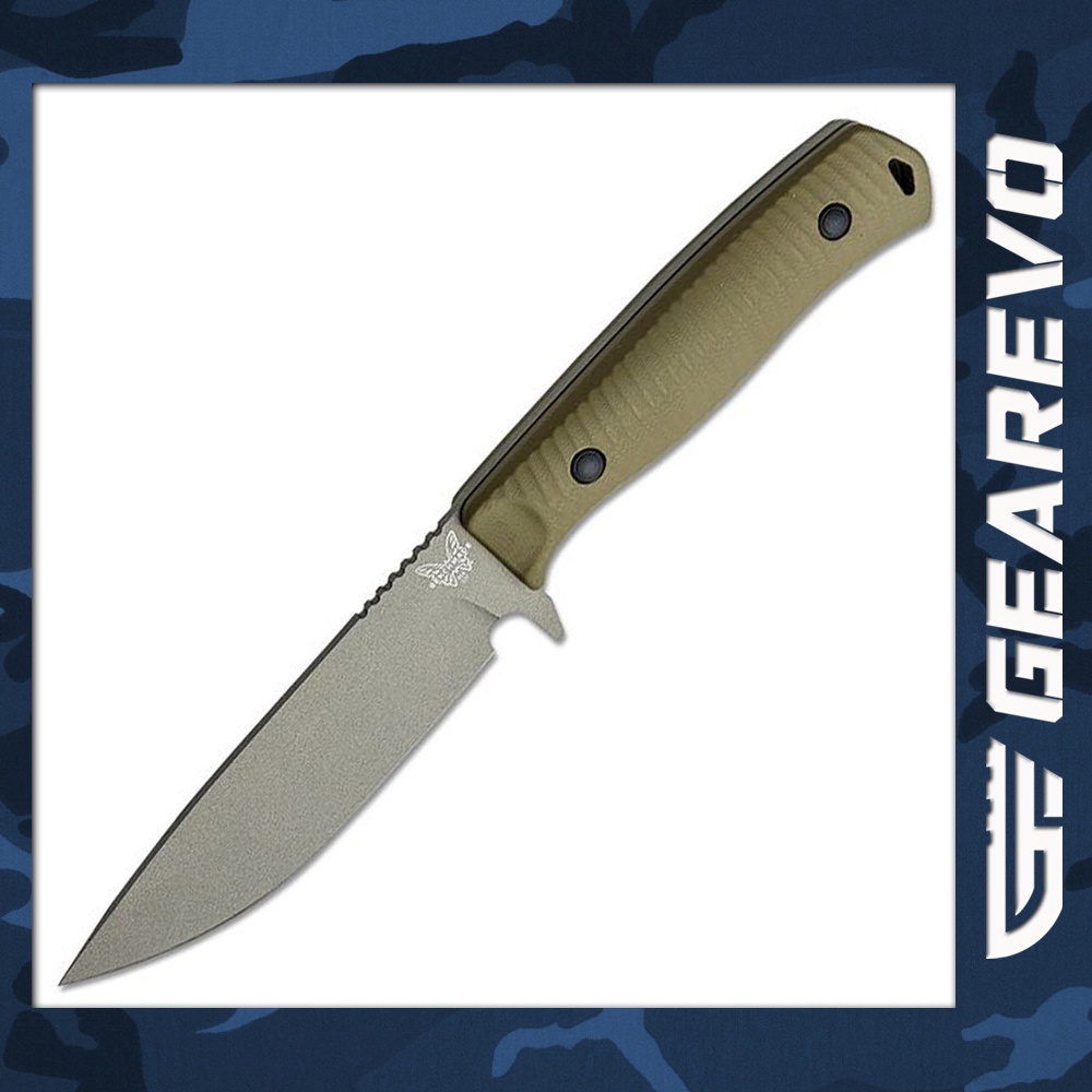 (New!) Benchmade 539GY Anonimus Fixed Blade Knife 5 Inch with Boltaron