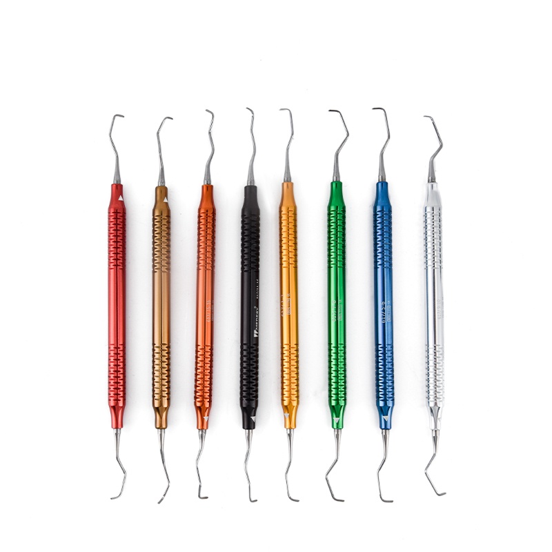 8pcs/set Dental Gracey Curette Oral Care Teeth Scaler Cleaning