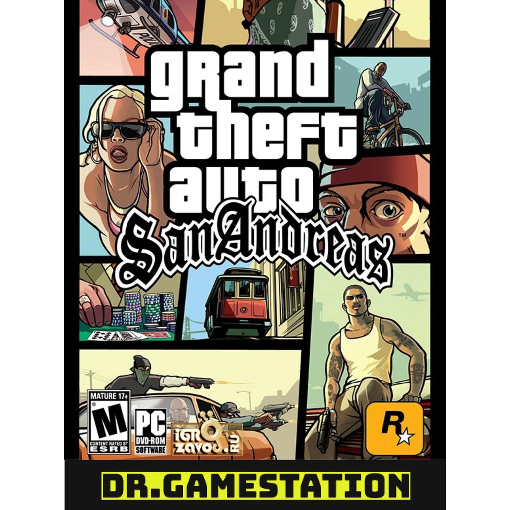GTA SAN ANDREAS 100 ORIGINAL (PC VERSION) DIGITAL