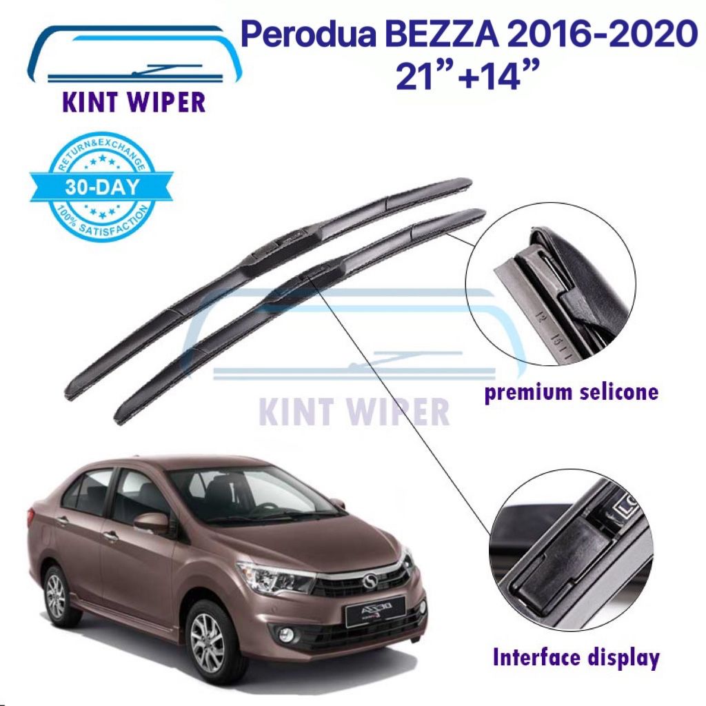 Perodua Bezza Wiper Bezza Wiper 20162020 High Quality Premium Silicone