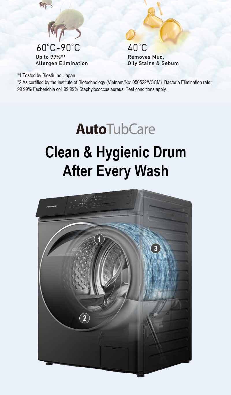 PANASONIC NAV90FR1 CARE+ EDITION 9KG FRONTLOADING WASHING MACHINE NA