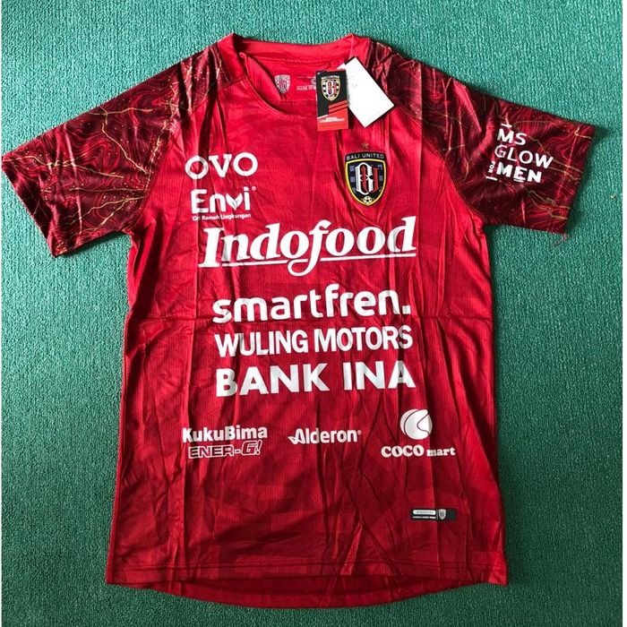 JERSEY BALL BALI UNITED HOME LIGA 1 2020 2021 GRADE ORI