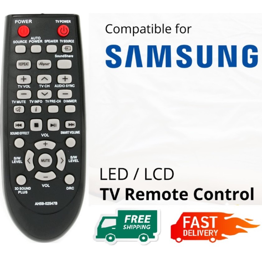 Samsung AH59-02547B Remote Control For Samsung Sound Bar AH68-02644D-00