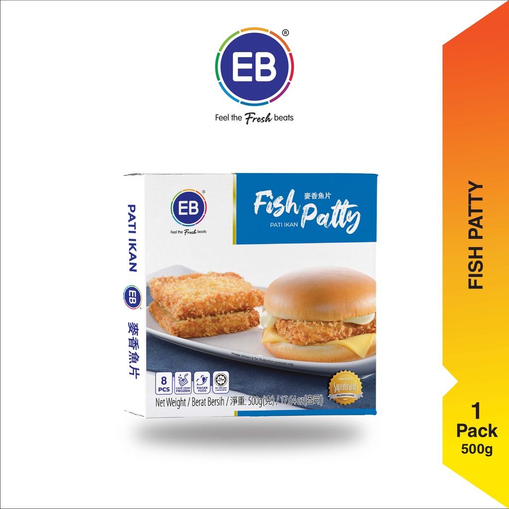 EB Fish Patty (500g) Shopee Malaysia