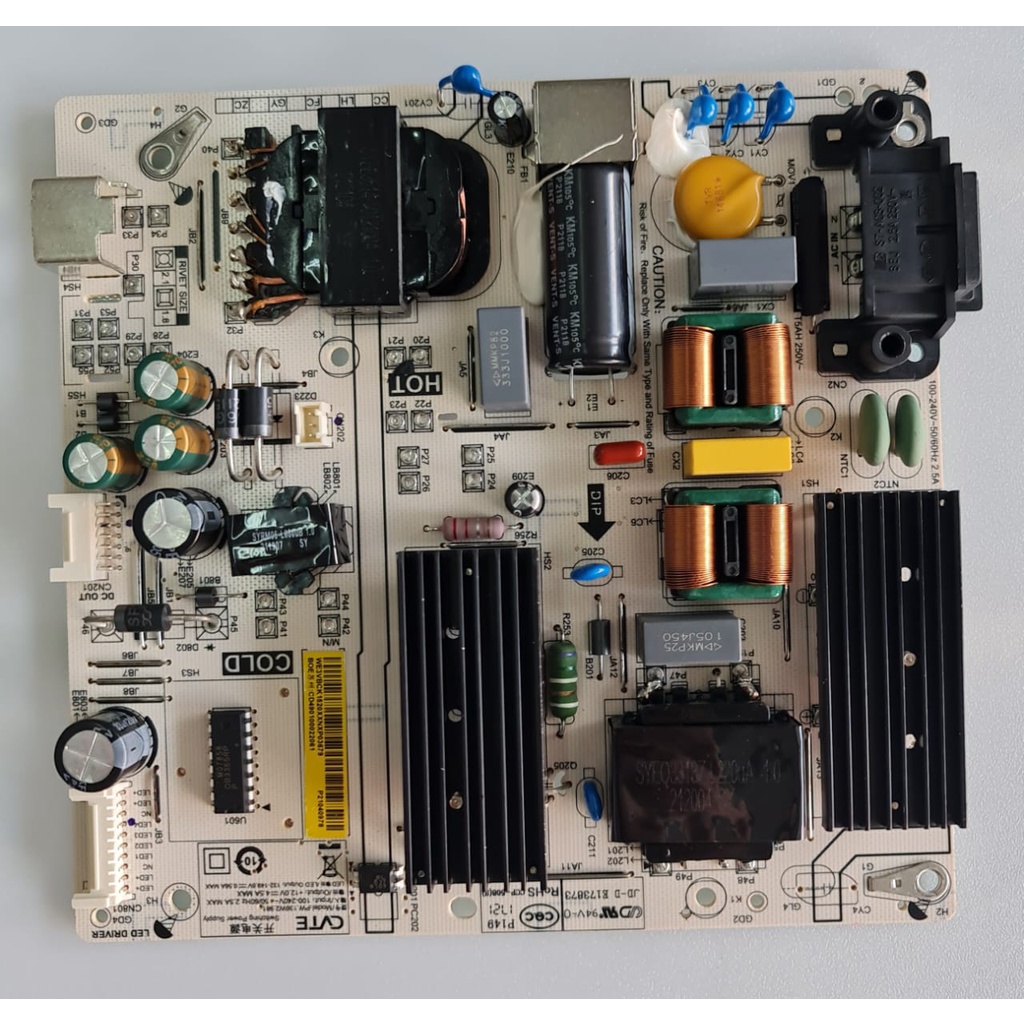 MI LED TV POWER SUPPLY BOARD L55M66ARG Shopee Malaysia