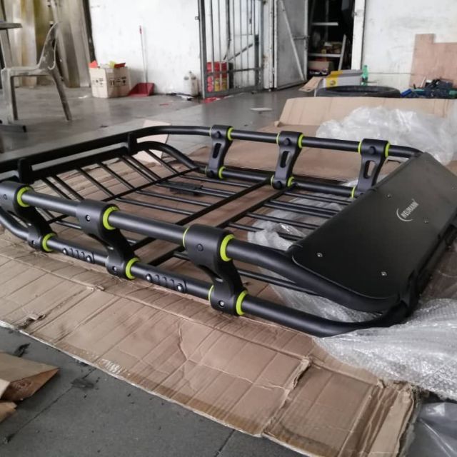 Universal 4x4 roof basket/rak bumbang/bakul 车顶行李架 fit to all roof rack. Shopee Malaysia