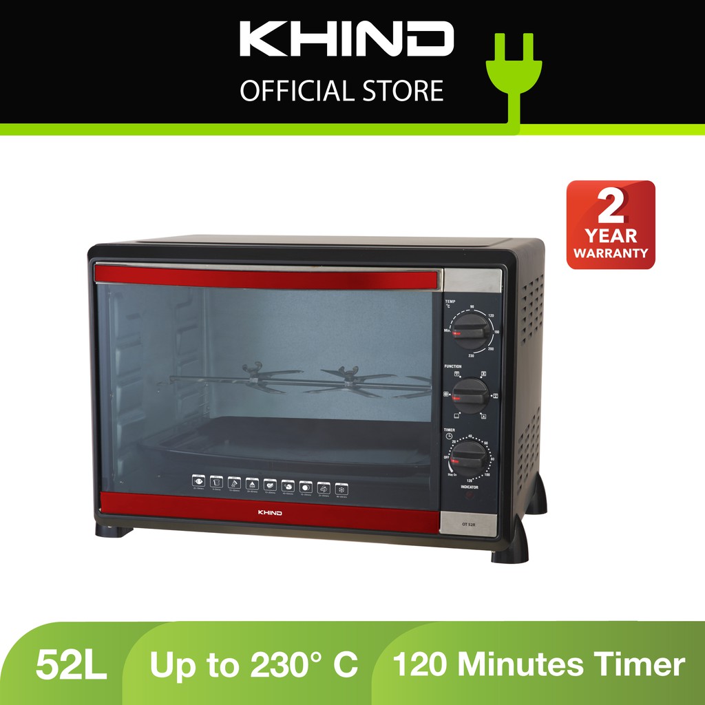 Khind Electric Oven OT52R Shopee Malaysia
