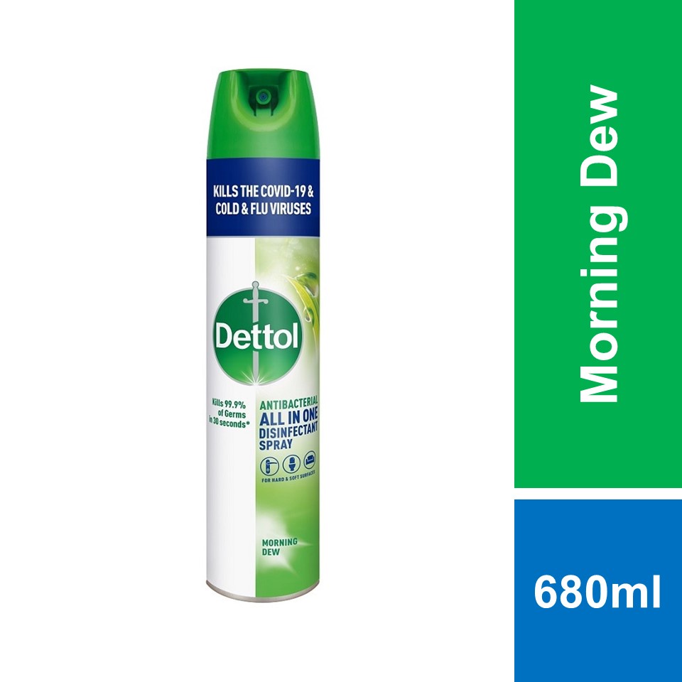 Dettol Disinfectant Spray Morning Dew 680ml Shopee Malaysia