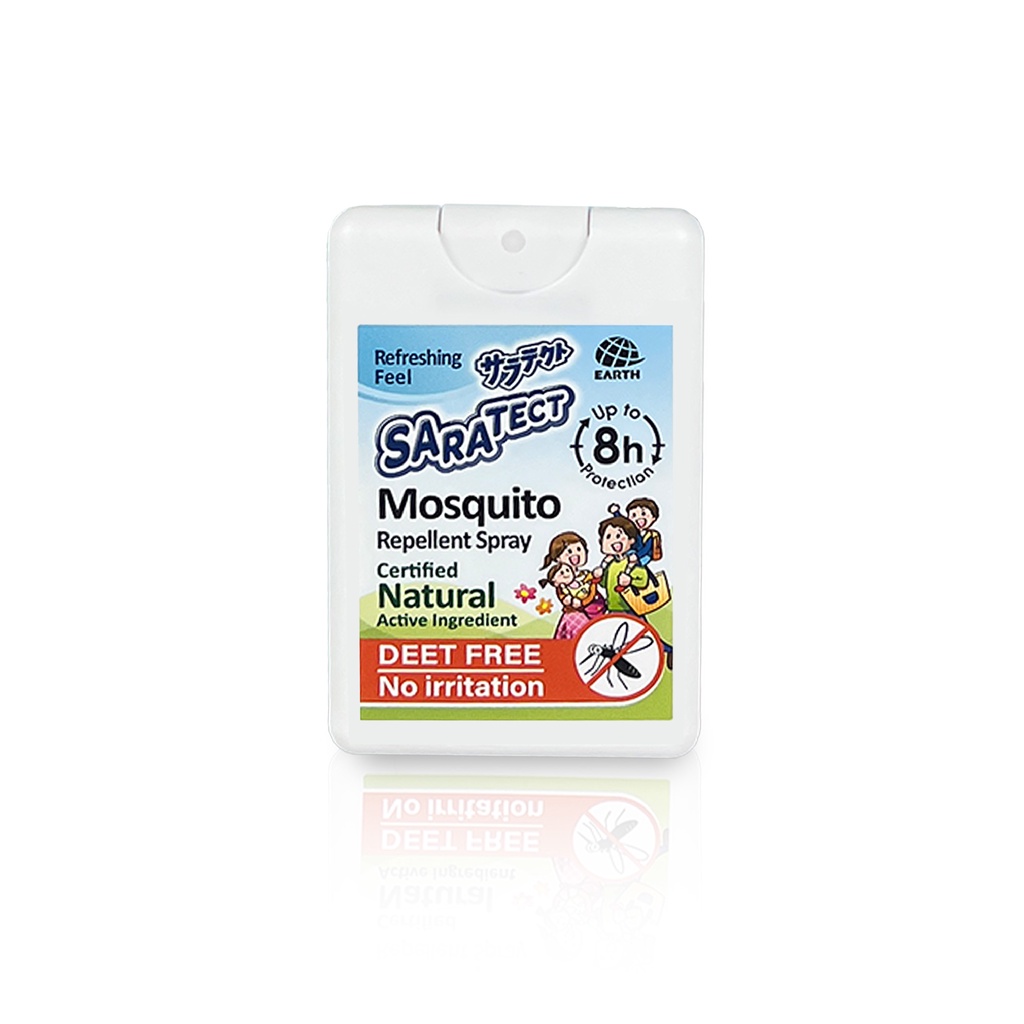 Saratect Mosquito Repellent Kids Safe 8 Hours Indoor Outdoor Nap Time