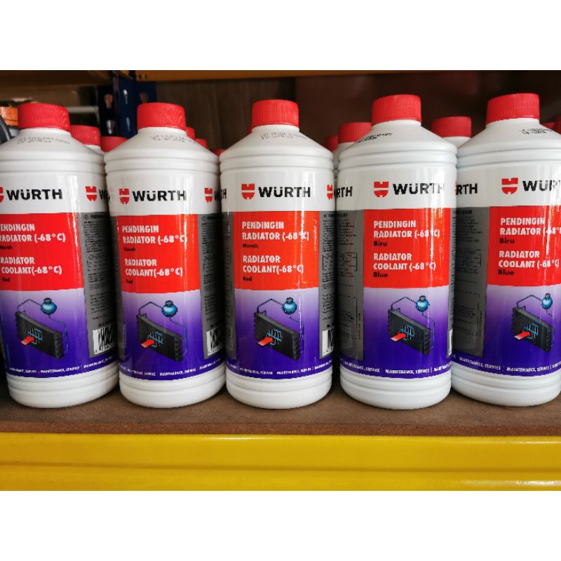 Wurth Radiator Coolant (Red) (1L) Shopee Malaysia