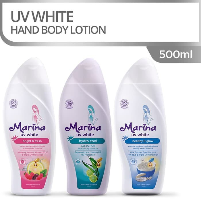 Marina UV White Hand & Body Lotion 500ml BY Shopee Malaysia