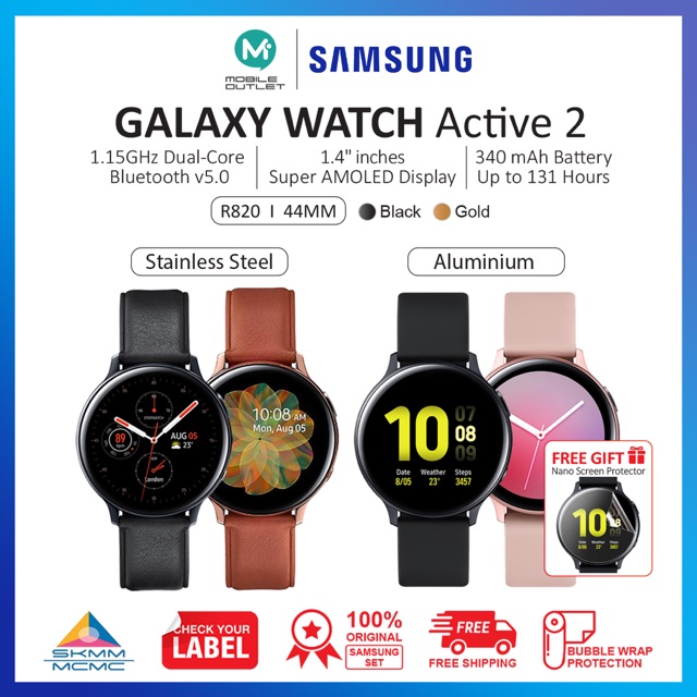 Samsung Galaxy Watch Active 2 (1Year Warranty By Samsung