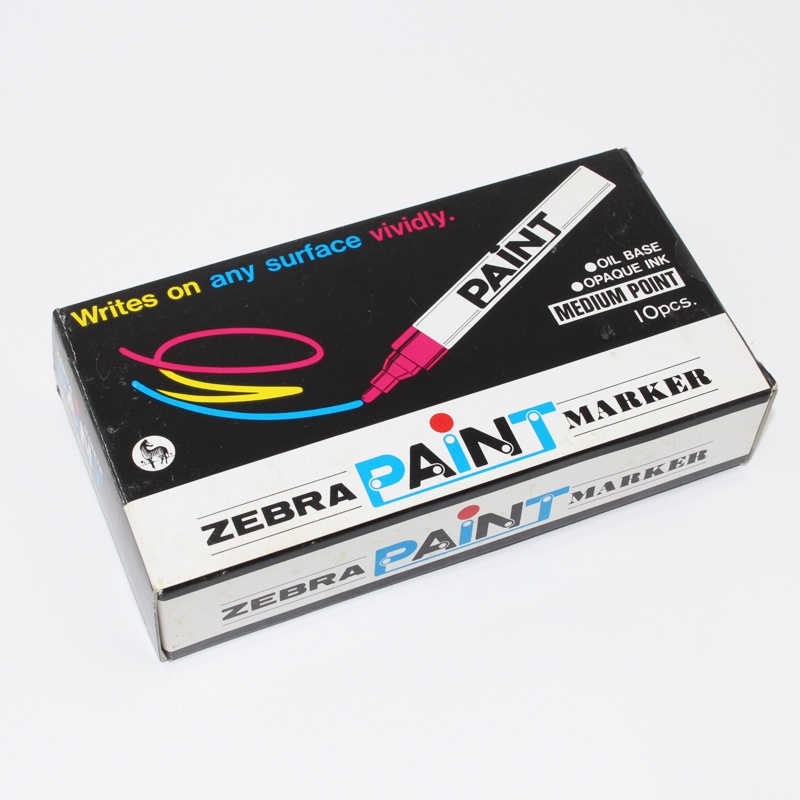 ZEBRA Paint Marker MOP200MZW Shopee Malaysia
