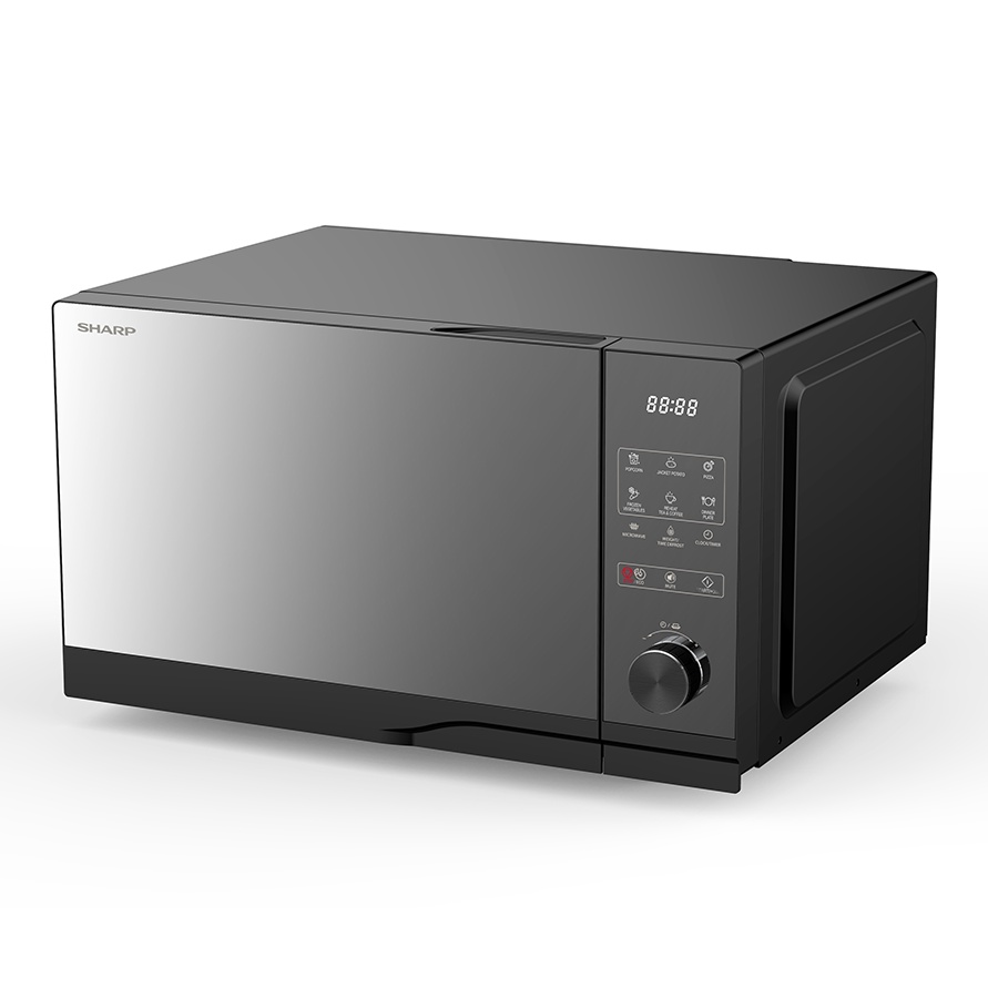Sharp Mechanical Dial Flatbed Microwave Oven (23L) R2321FGK Shopee
