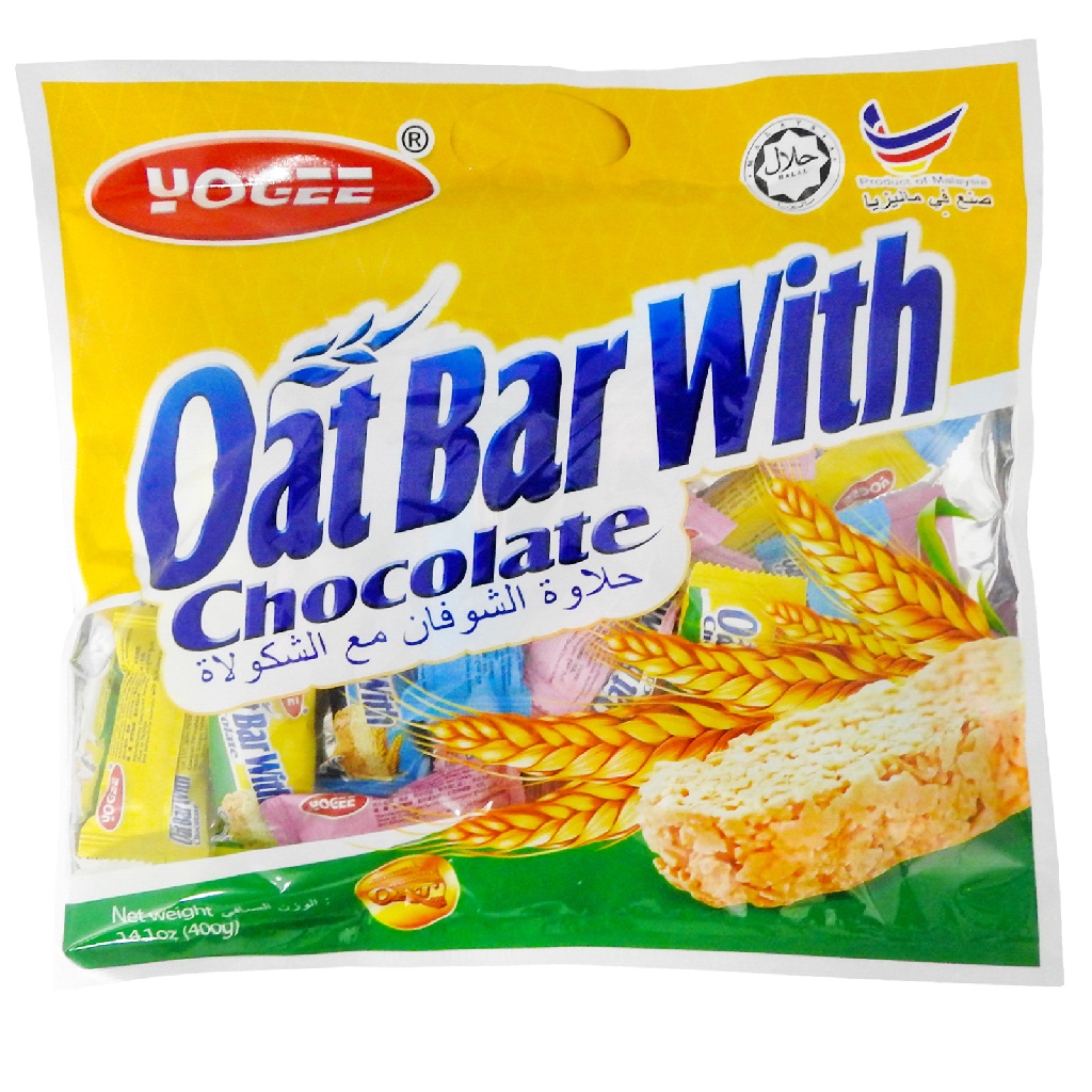 YOGEE OAT BAR WITH CHOCOLATE FLAVOUR 200G/400G Shopee Malaysia