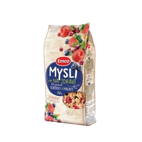 Emco Crunchy Muesli with Blueberries & Raspberries 750G Shopee Malaysia
