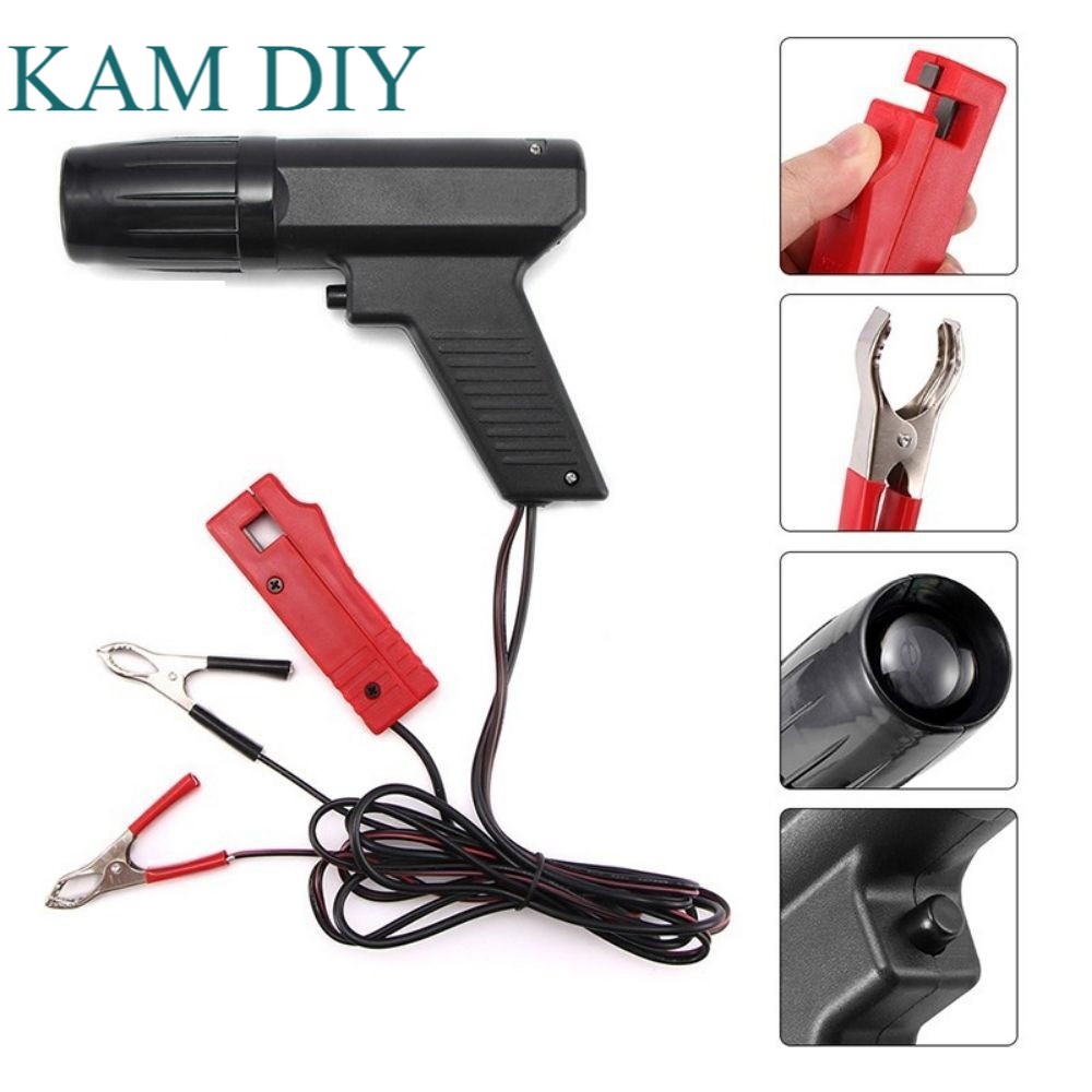 Timing Light Car Engine Inductive Ignition Auto Automotive Vehicle Diagnostic Tool Timing Gun