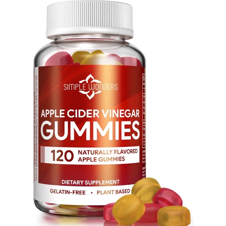 Apple Cider Vinegar Gummies with Mother (120 ct) ACV Gummies