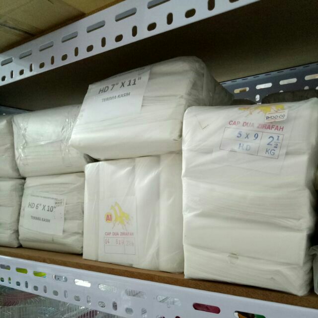 +500g Plastic Beg HD plastik sup air tahan panas plastik