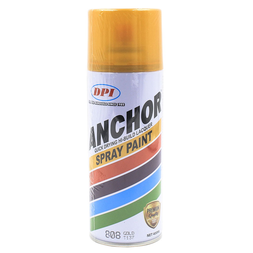 ANCHOR Spray Paint 400ml 100 Original (GOLD) Shopee Malaysia