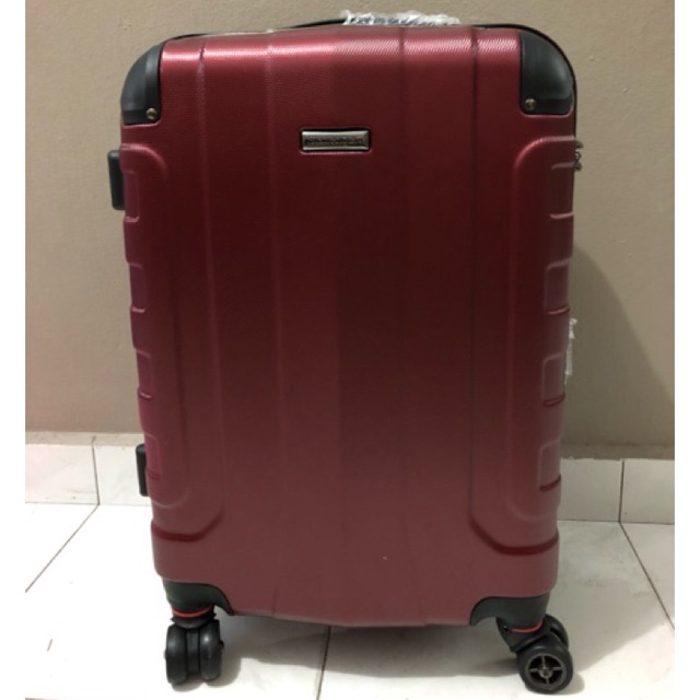 Slazenger ABS Spinner Case Luggage Expandable 20 inch travel Shopee