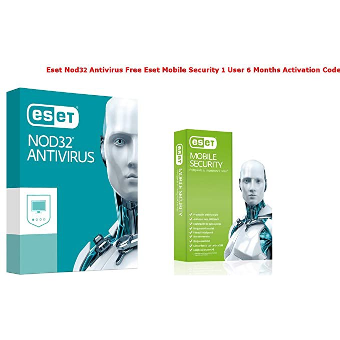 ESET NOD32 Antivirus 1 Year License Key (Window 10, Mobile