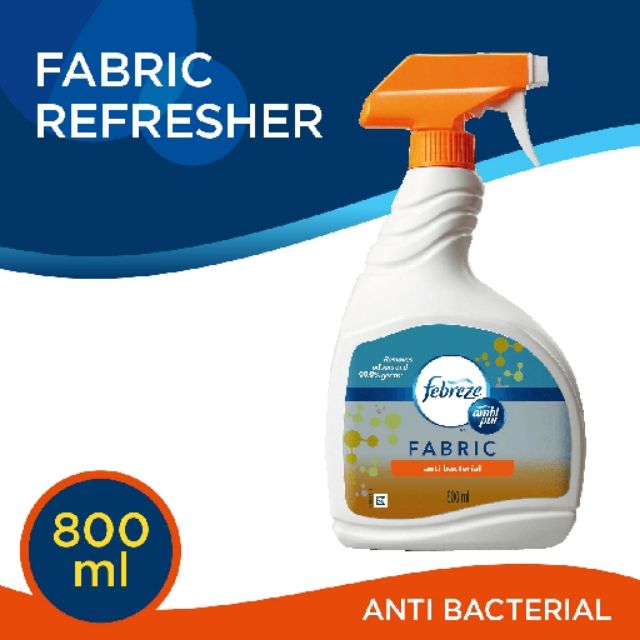 Febreze 800ml Ambi Pur Fabric Refresher Spray AntiBacterial, Extra