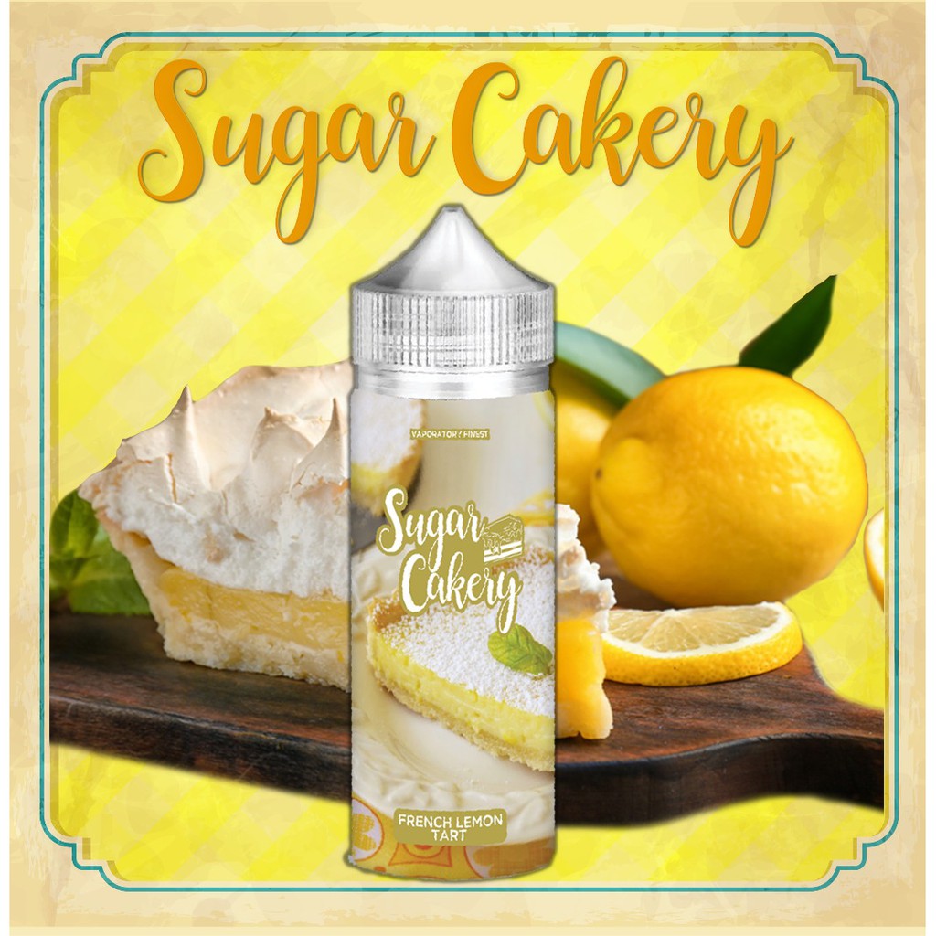 120ML LEMON TART SUGAR CAKERY EJUICE FLAVOUR FREEBASE Shopee Malaysia