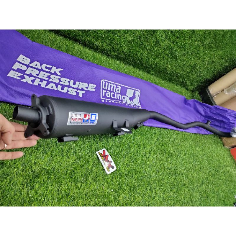 Uma Racing Y15 V1 V2 RS150 RSX Back Pressure Exhaust Pipe Ekzos senyap