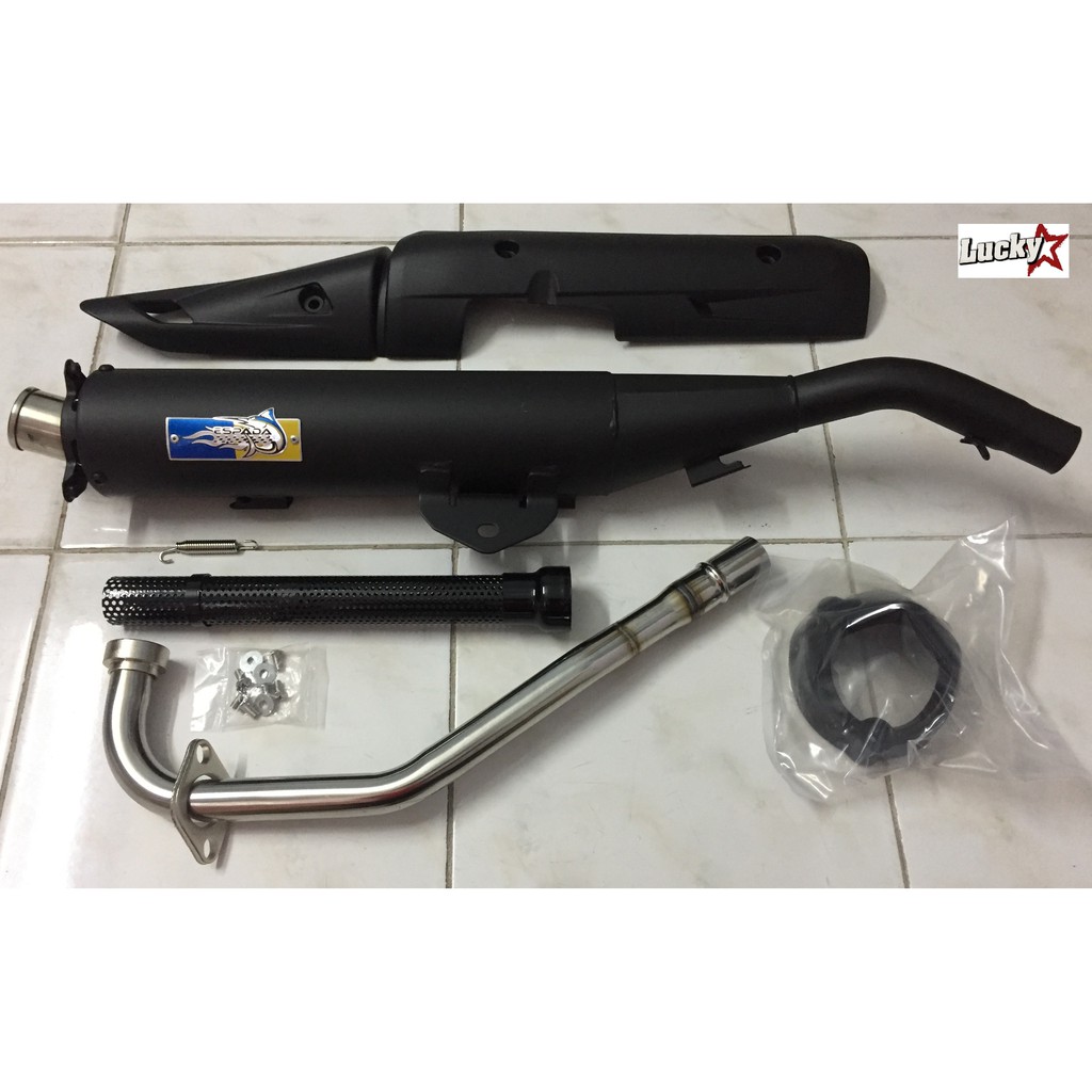 LC135 V5 4S 5S ESPADA RACING EXHAUST PIPE EKZOS 28MM 30MM Shopee Malaysia