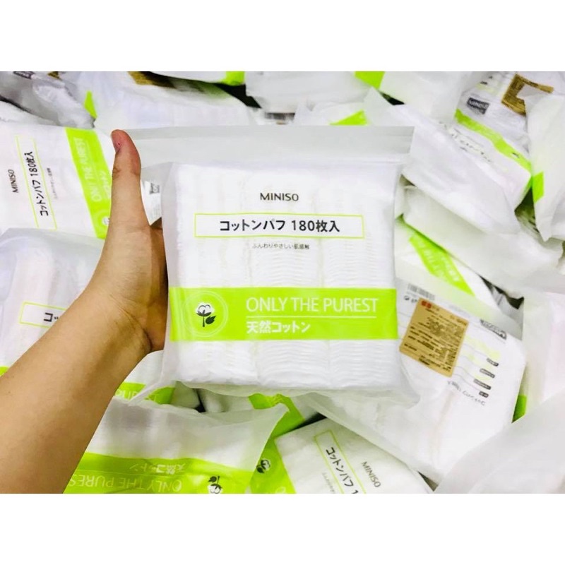 Miniso Makeup Remover 180 pieces Shopee Malaysia