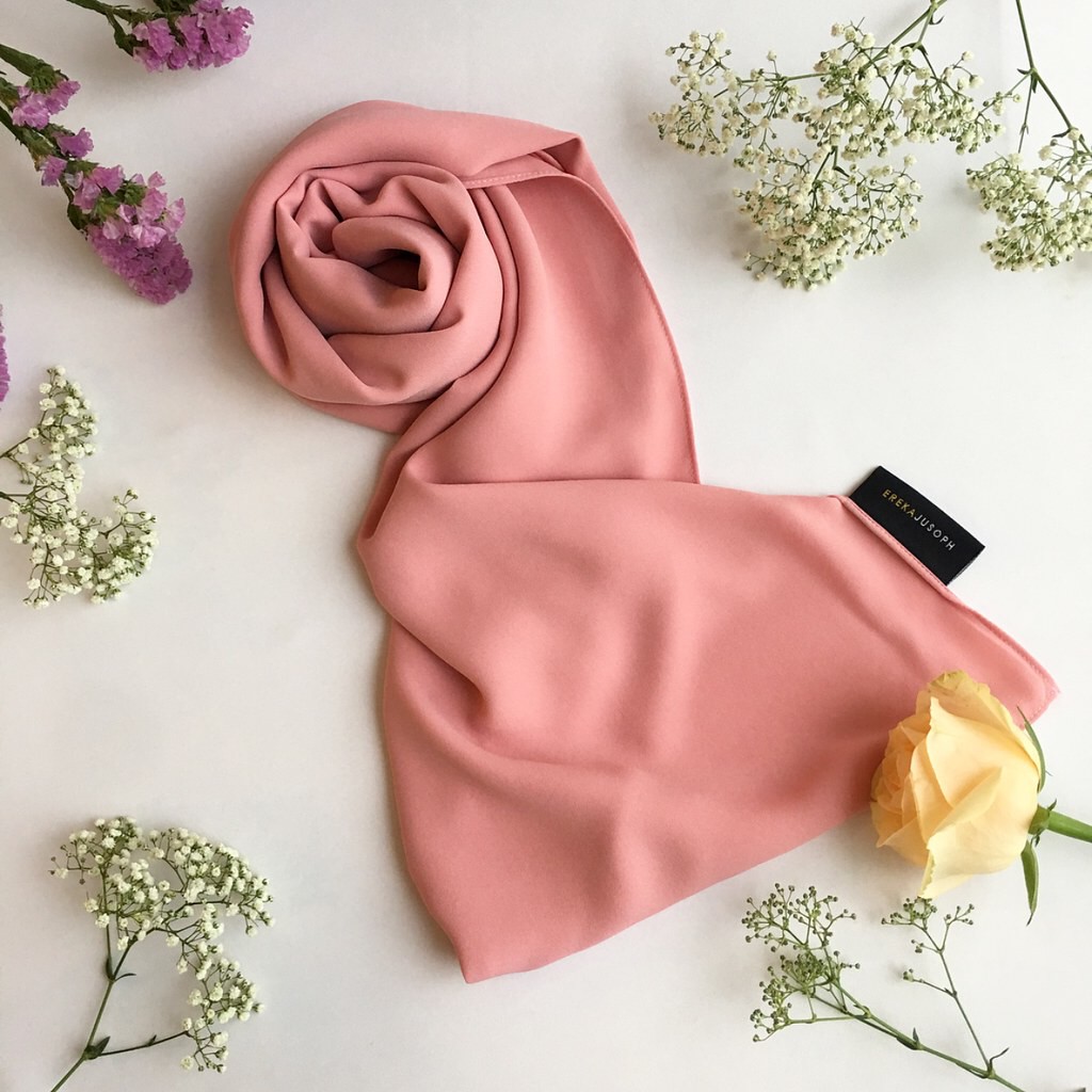 EREKAJUSOPH JASMINE PLAIN SHAWL CATALOGUE 1/3 Shopee Malaysia