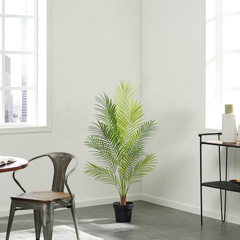 100cm artificial palm artificial plant factory sells artificial