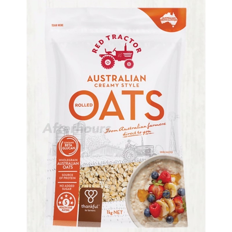 RED TRACTOR AUSTRALIAN ROLLED OATS 1KG Shopee Malaysia