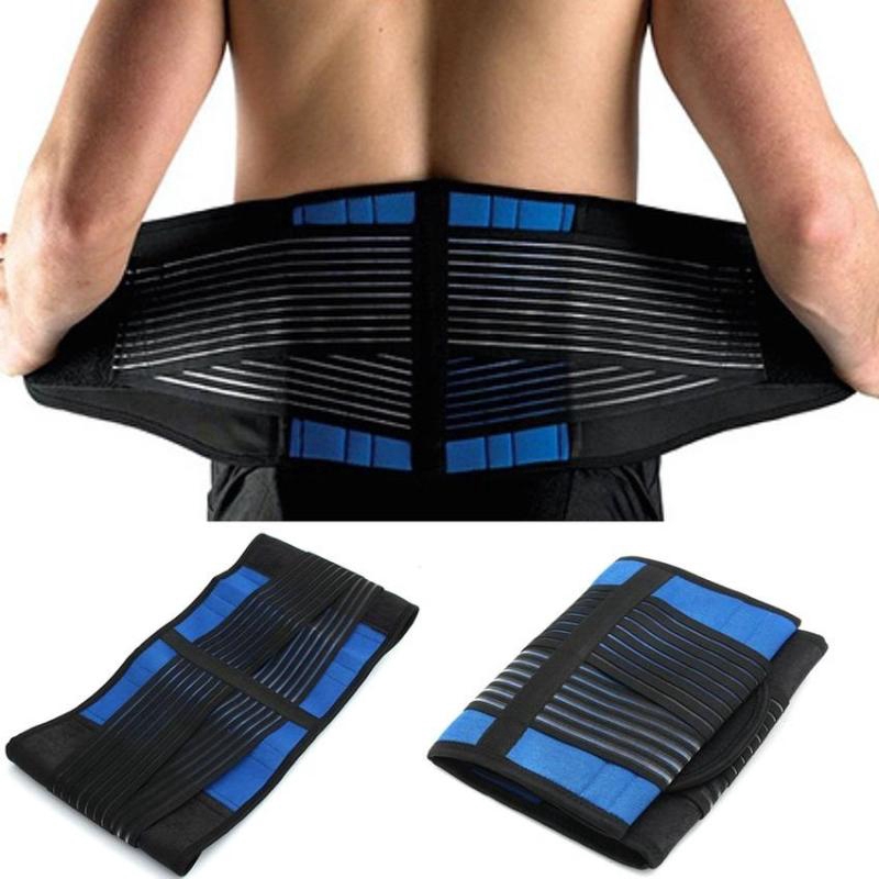 Lumbar Support Waist Belt Pain Back Injury Supporting Brace Shopee