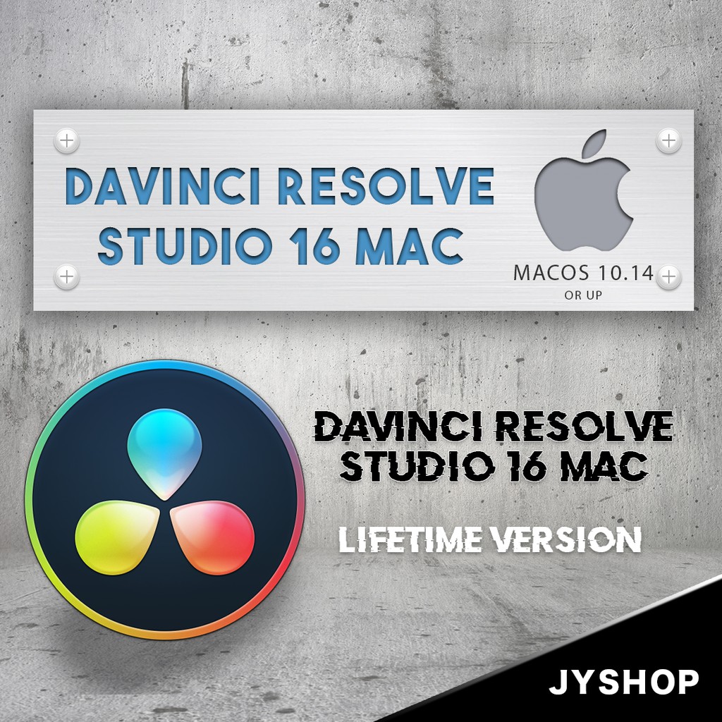 Davinci Resolve Studio 16 Mac