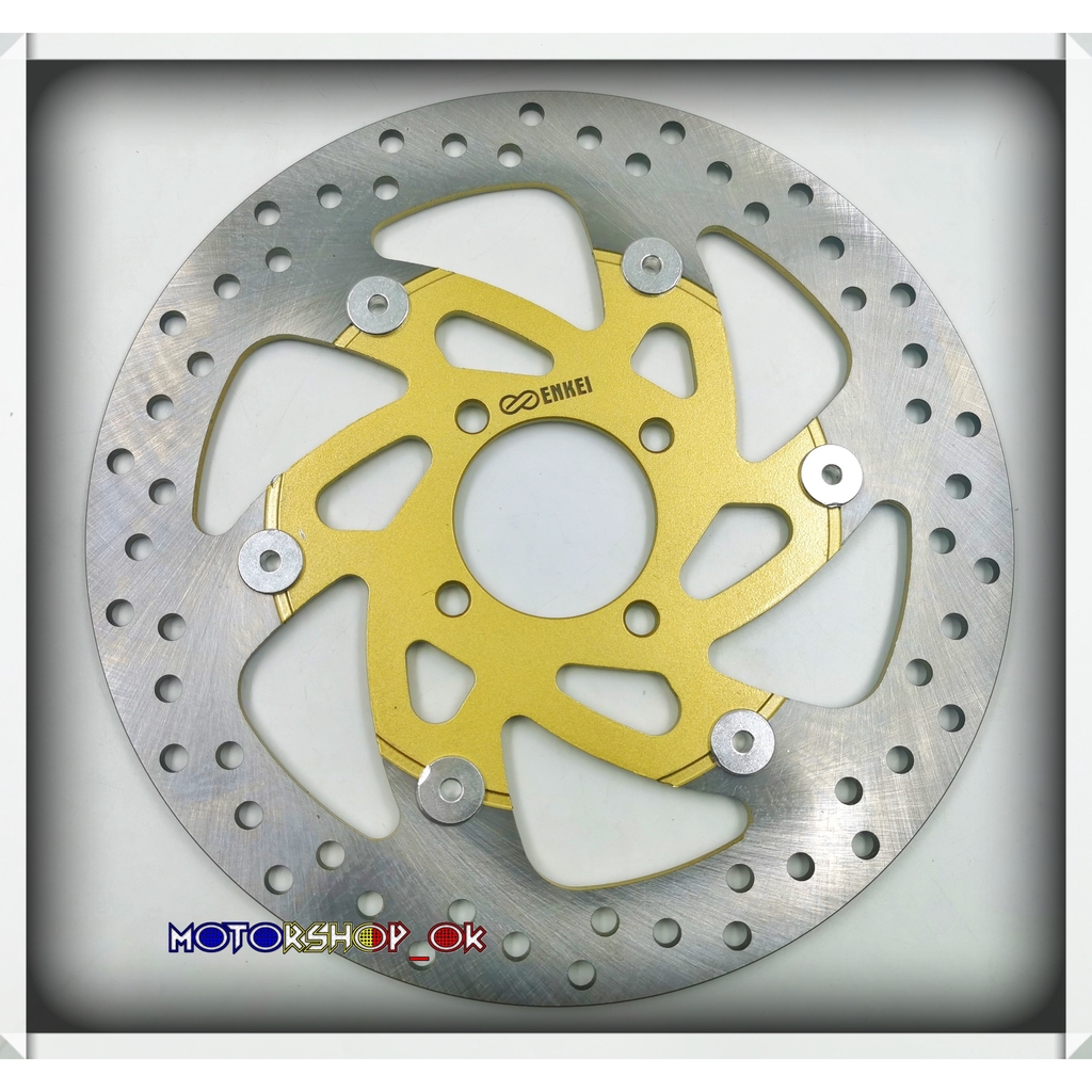 DISC BRAKE PLATE FRONT 267MM Y15ZR y15z y15 WITH BRACKET Shopee Malaysia