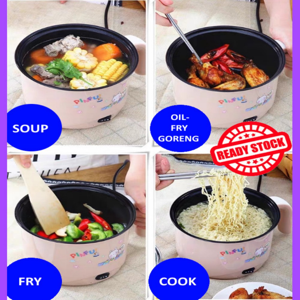 (NEW) 2 Layers Multifunction Electric Cooker Rice Cooker Non Stick Pot