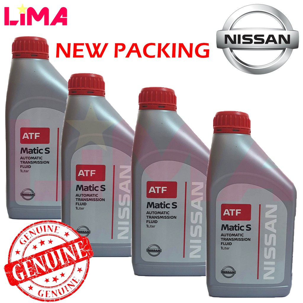 4X NISSAN ALMERA N17 , NAVARA NP300 D23 AUTO OIL ATF MATIC S *NISSAN
