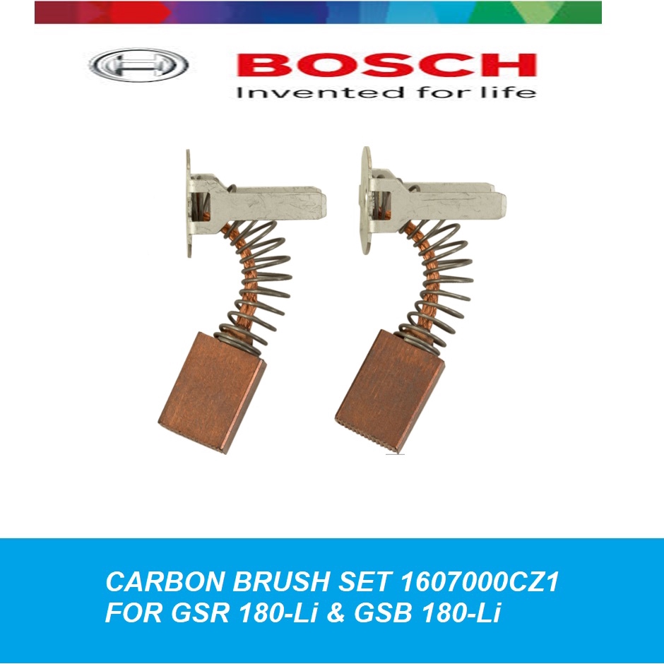 Bosch Carbon Brush Set 1607000CZ1 For GSR 180Li & GSB 180Li Shopee