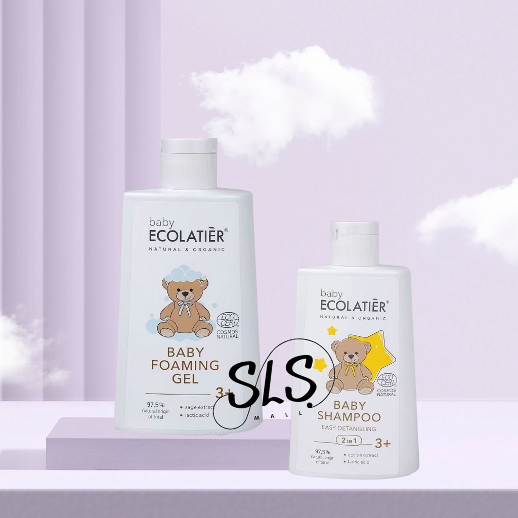 BABY ECOLATIER [Natural & Organic] Baby Bath Set x1 Shopee Malaysia