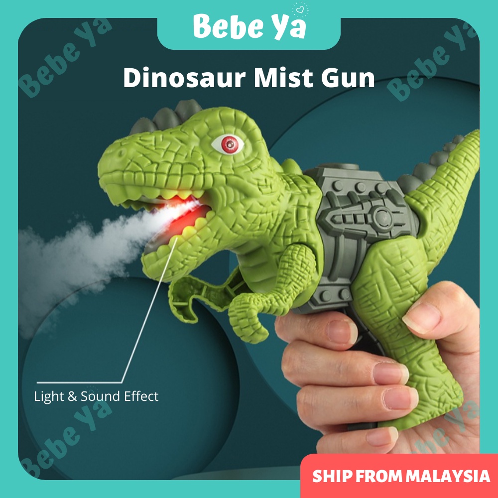 Dinosaur Water Spray Gun Toys Dinasour Mist Gun Light Sound Outdoor