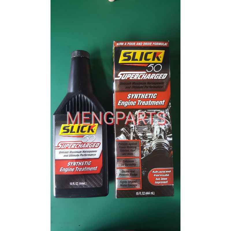 Slick 50 Supercharged Synthetic Engine Treatment High Performance