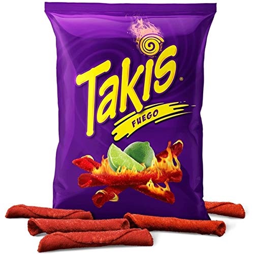 TAKIS Fuego Hot Chili Pepper & Lime Tortilla Chips 280g Shopee Malaysia
