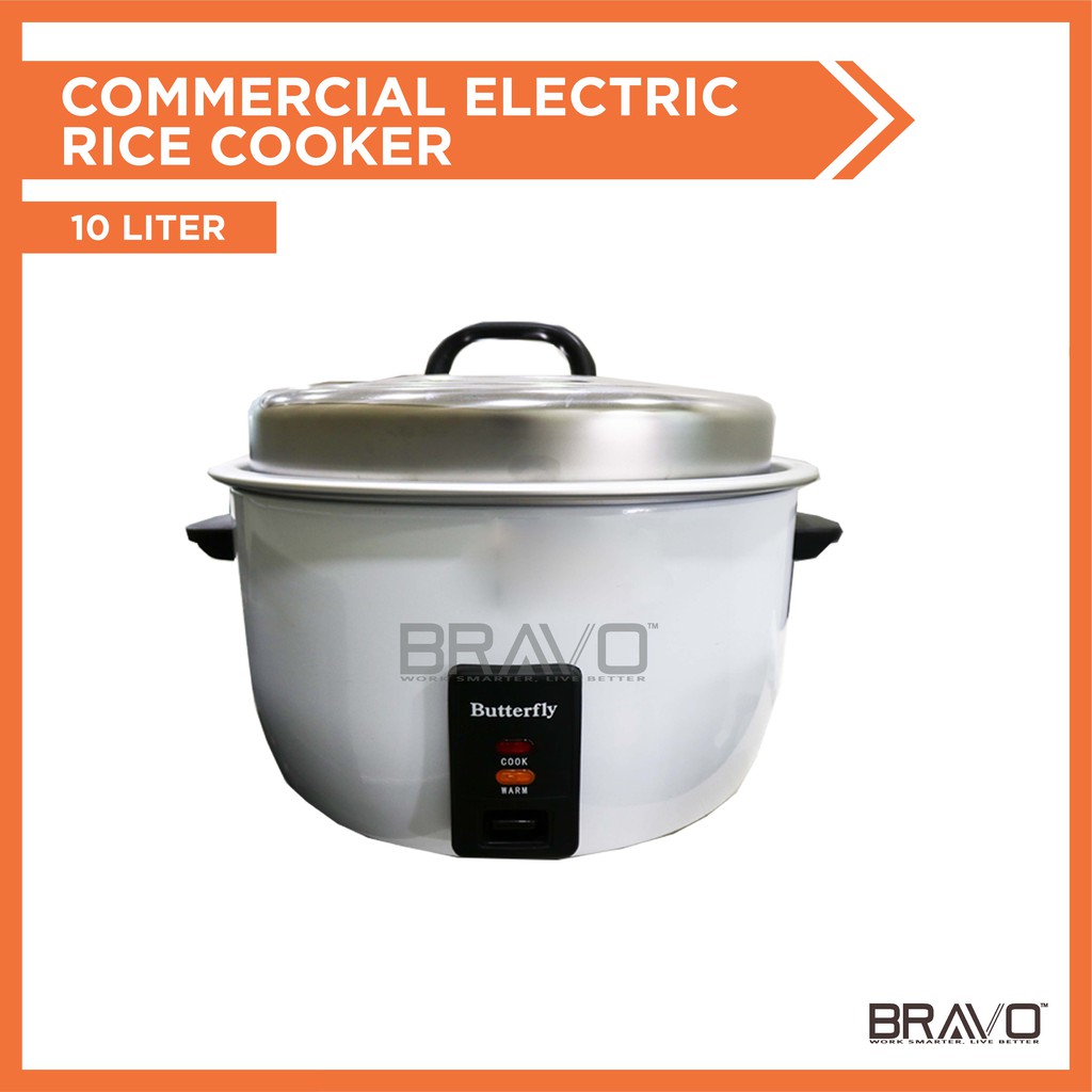 BUTTERFLY 10L Commercial Electric Rice Cooker L/50P Shopee Malaysia