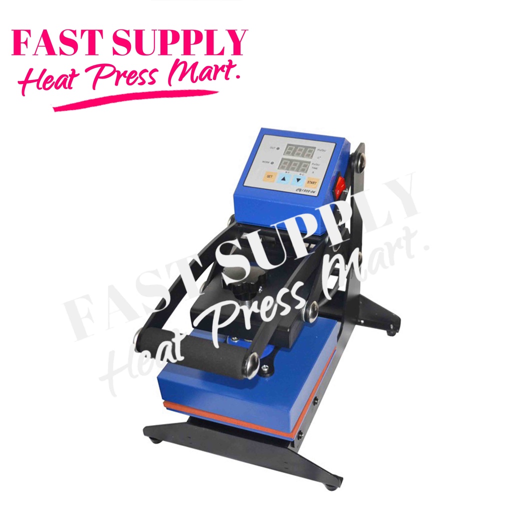 15*15 cm Blue Logo Heat Press Stamping printing machine Shopee Malaysia