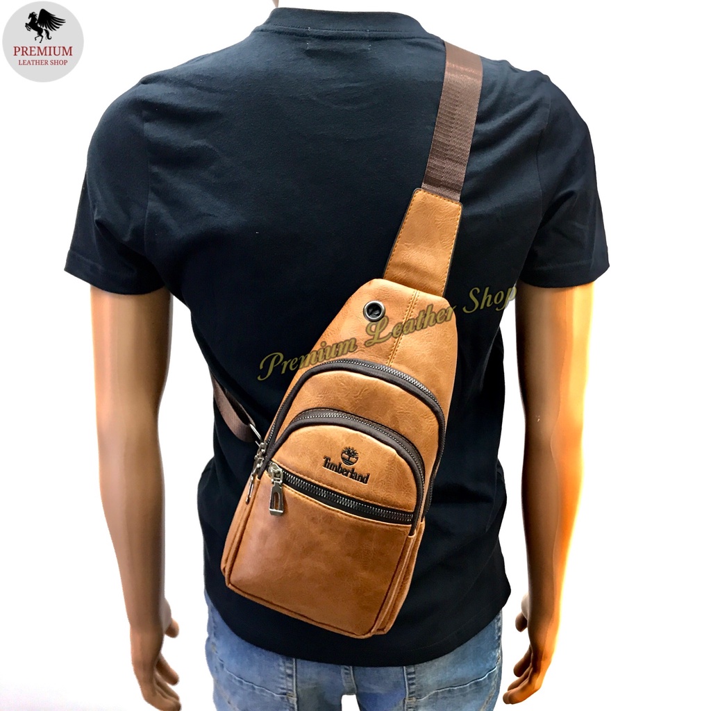 BMW Synthetic Leather Chest Bag/Bag Dada Crossbody Bag Sling Bag