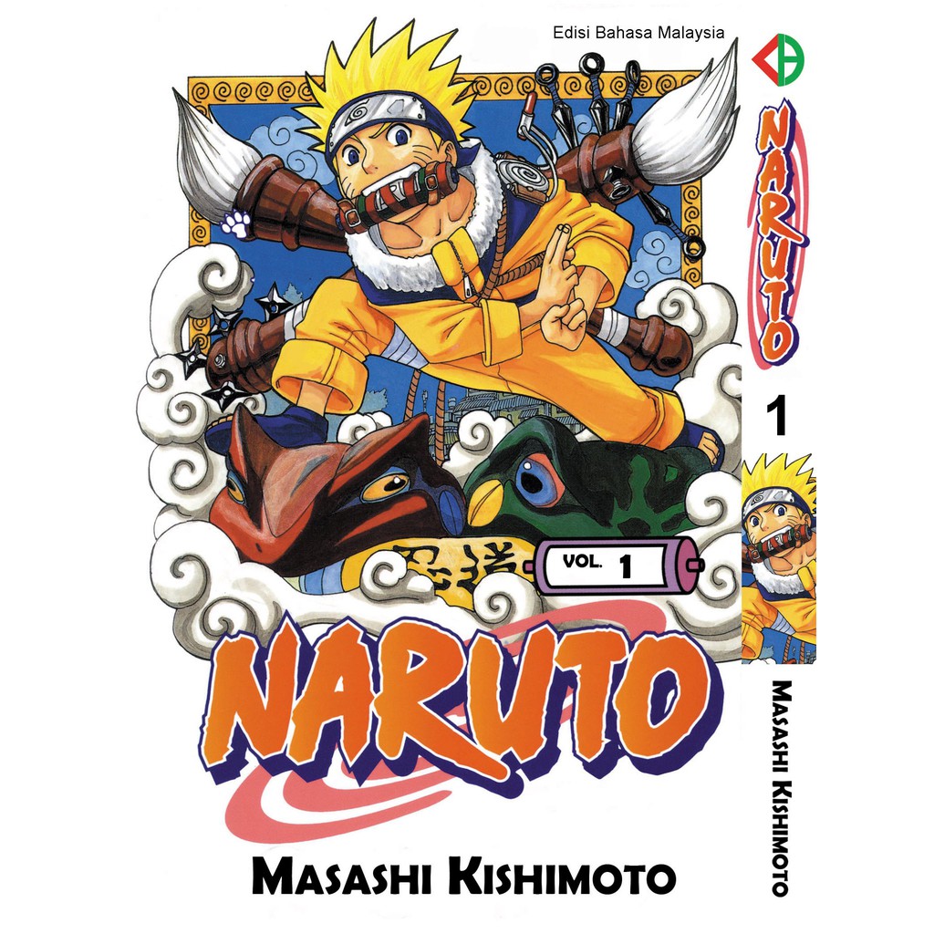 NARUTO (BM Komik) vol.118 Shopee Malaysia