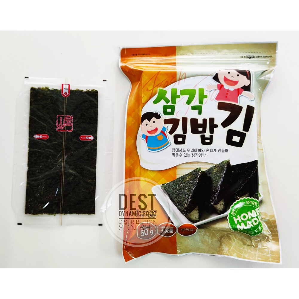 Onigiri Seaweed Nori 50's Halal (Imported from Korea) / Vegetarian [EXP